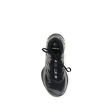 MM6 Black Polyamide Athletic Sneakers