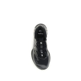 MM6 Black Polyamide Athletic Sneakers