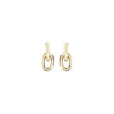 Rabanne Gold Resin Earrings