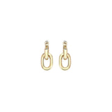 Rabanne Gold Resin Earrings