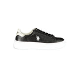 U.S. POLO ASSN. Black Polyurethane Women's Sneaker
