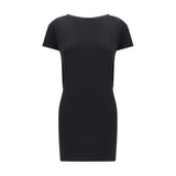 Jacquemus Black Viscose Cocktail Dress
