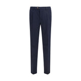 Brunello Cucinelli Black Cotton Chino Pants