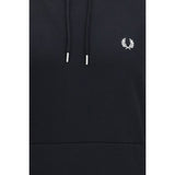 Fred Perry Black Cotton Sweatshirt