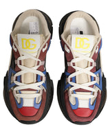 Dolce & Gabbana Multicolor Panelled Airmaster Sneakers Shoes