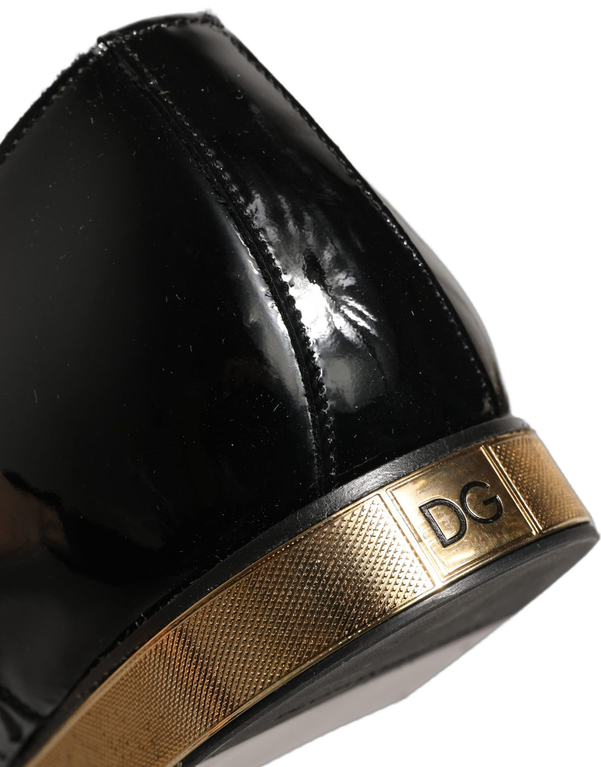 Dolce & Gabbana Black Embellished Men Derby Dress Formal Shoes