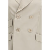 Max Mara Beige Wool Oves Aries Blazer