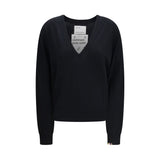 Extreme Cashmere Black Wool Oves Aries Sweatshirt