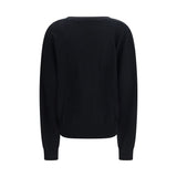Extreme Cashmere Black Wool Oves Aries Sweatshirt