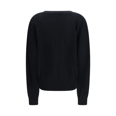 Extreme Cashmere Black Wool Oves Aries Sweatshirt