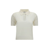 Burberry Beige Wool Oves Aries Polo Shirt
