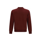 Valentino Bordeaux Wool Oves Aries Polo Shirt