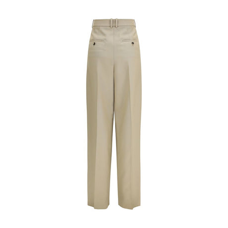 Saint Laurent Beige Wool Oves Aries Dress Pants