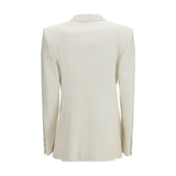 Givenchy White Wool Oves Aries Jacket