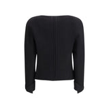 Chloé Black Wool Oves Aries Jacket