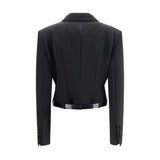 Dolce & Gabbana Black Wool Oves Aries Jacket