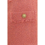 Balmain Multicolor Wool Oves Aries Mini Skirt