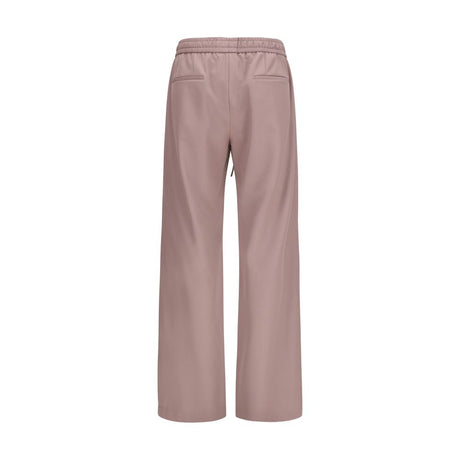 Dolce & Gabbana Brown Wool Oves Aries Joggers (Workout Pants)