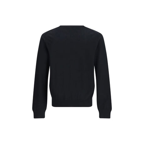Aragona Cashmere Black Wool Oves Aries Sweatshirt