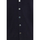 Aragona Cashmere Blue Wool Oves Aries Sleeveles Sweater