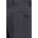 Miu Miu Gray Wool Oves Aries Dress Pants