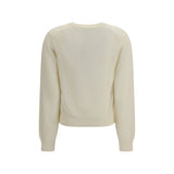 Maison Kitsuné Beige Wool Oves Aries Sweatshirt