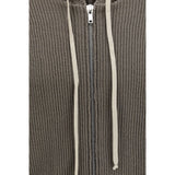 Rick Owens Gray Wool Oves Aries Hoodie