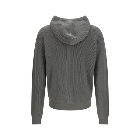 Rick Owens Bicolor Wool Oves Aries Hoodie