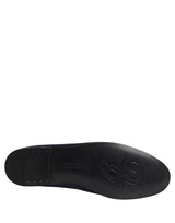 Dolce & Gabbana Navy Blue Satin DG Logo Dress Loafers Shoes