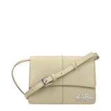 Karl Lagerfeld Green Polyethylene Crossbody Bag
