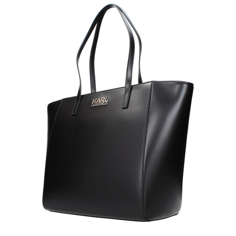 Karl Lagerfeld Black Polyethylene Shoulder Bag