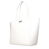 Karl Lagerfeld White Polyethylene Shoulder Bag