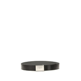 Givenchy Black Calf Leather Bos Taurus Regular Belt