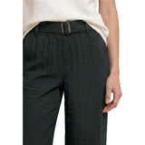Street One Black Viscose Casual Pants