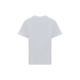 Ganni White Cotton T-Shirt