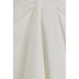 Givenchy White Wool Oves Aries Long Skirt