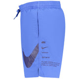 Nike Blu Poliestere Uomo Shorts