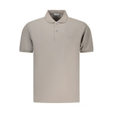 Coveri Moving Gray Cotton Men's Polo Shirt