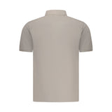 Coveri Moving Gray Cotton Men's Polo Shirt