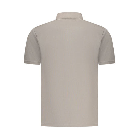 Coveri Moving Gray Cotton Men's Polo Shirt