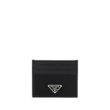 Prada Black Calf Leather Bos Taurus Wallet