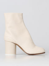 Maison Margiela White Leather Ankle Boots