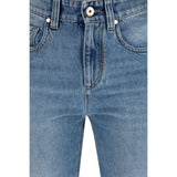 Brunello Cucinelli Blue Cotton Jeans Denim