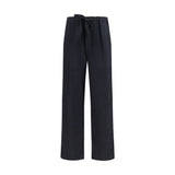 Marant Etoile Black Viscose Casual Pants