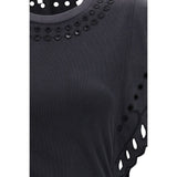Marant Etoile Black Cotton Casual Dress
