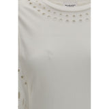Marant Etoile White Cotton Casual Dress