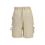Marant Etoile Beige Viscose Bermuda Shorts