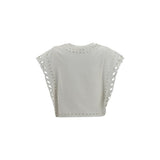 Marant Etoile White Cotton T-Shirt