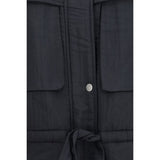 Marant Etoile Black Modal Full-Length Jacket