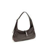 Gucci Brown Calf Leather Bos Taurus Shoulder Bag